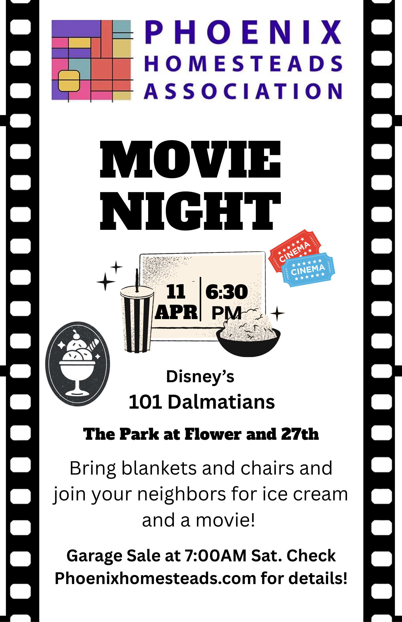 It’s time for a Movie and Ice Cream!